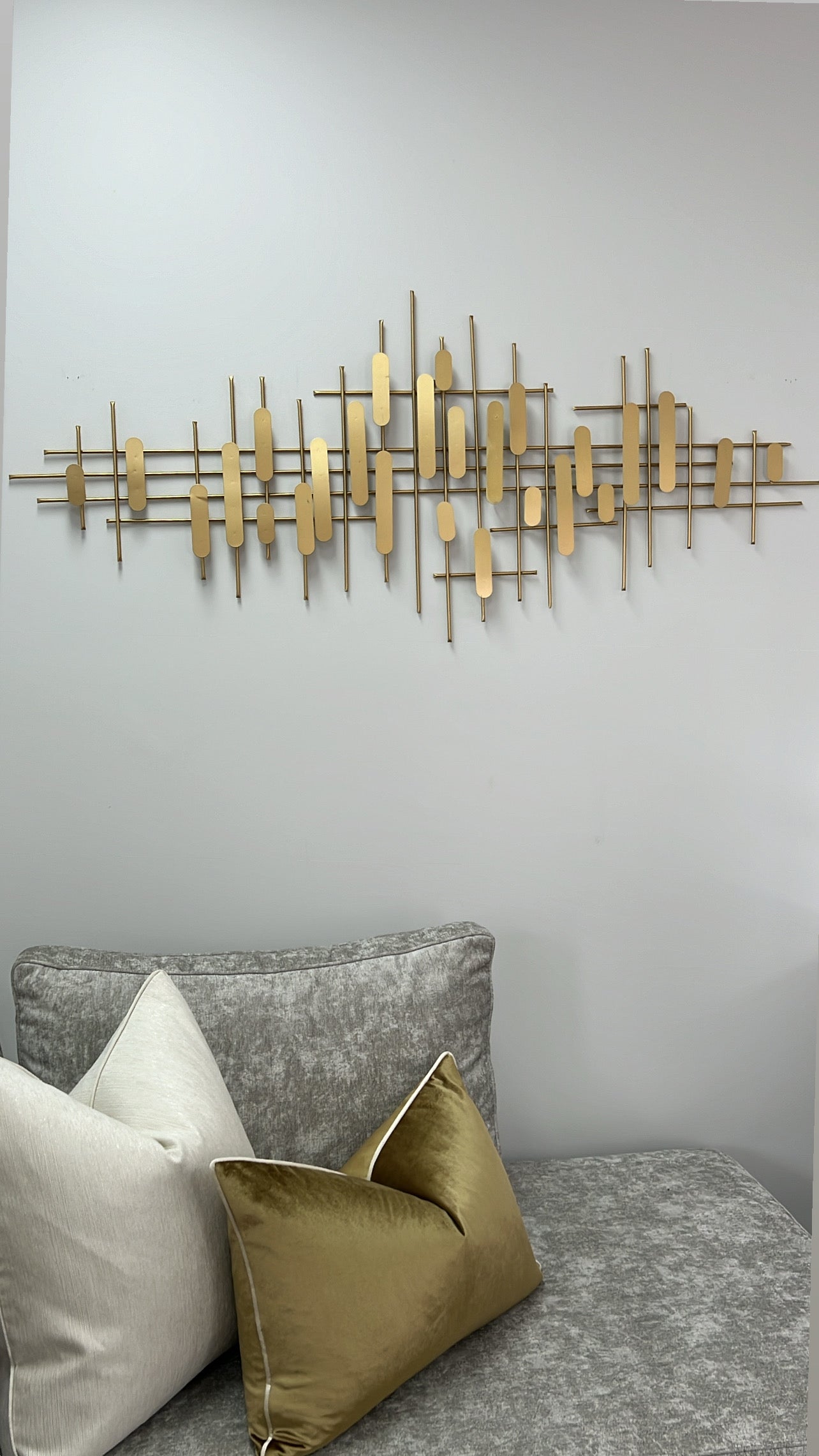 Interweave metal wall hanging - Luscious Homewares