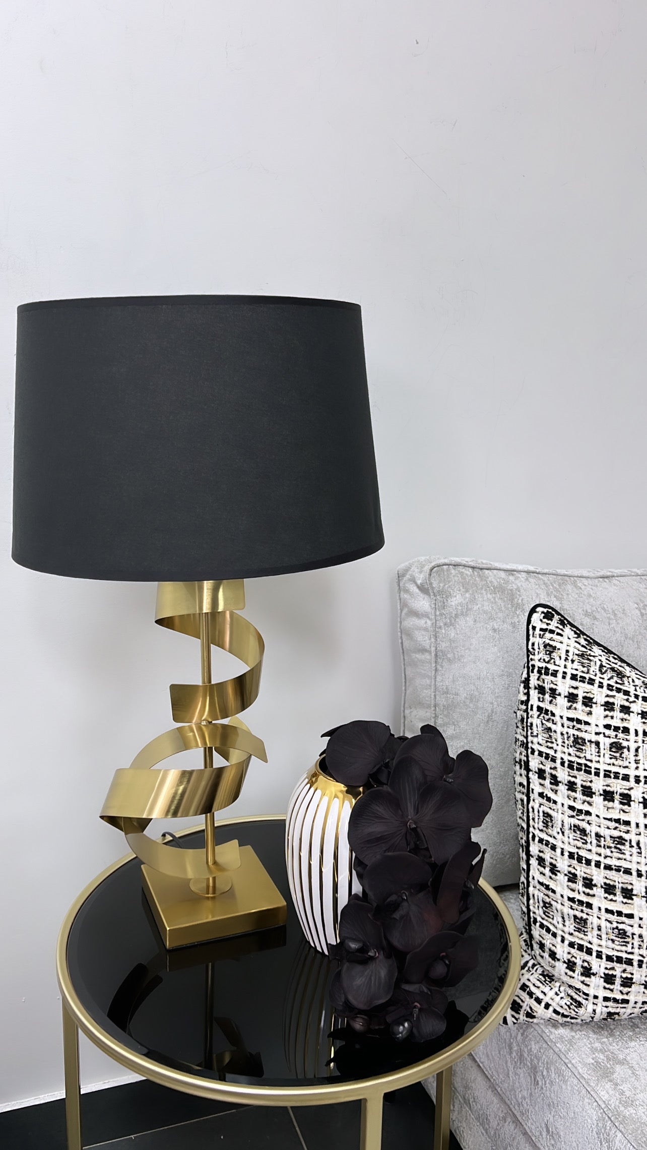 Deniz twist table Lamp - Luscious Homewares