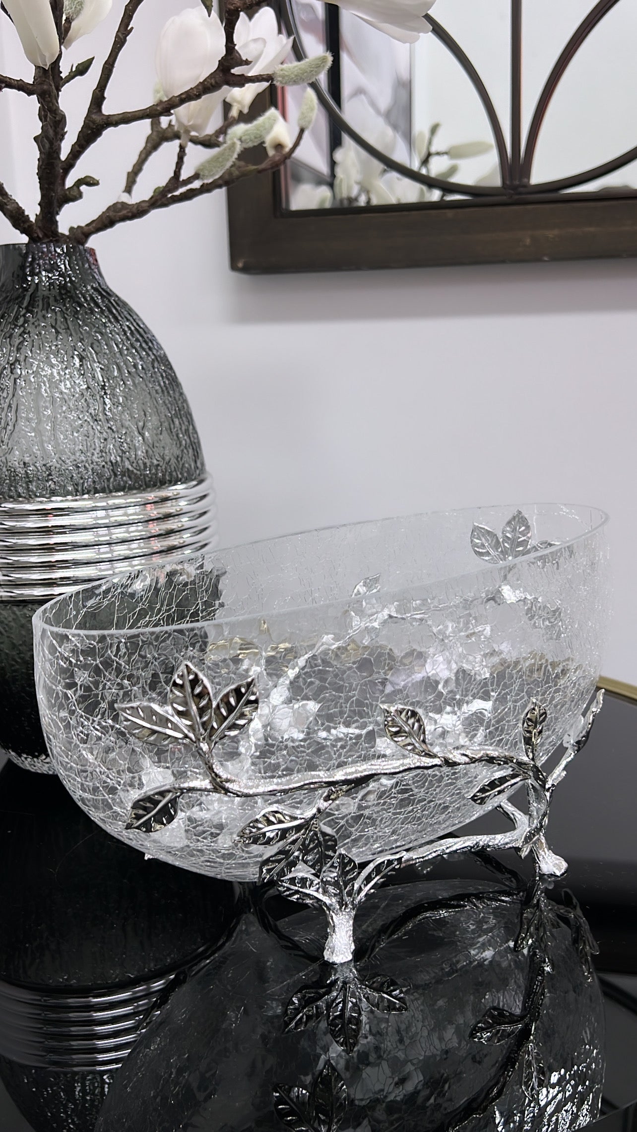 Anem silver bowl - Luscious Homewares