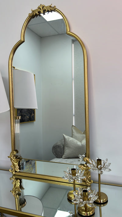 Lola Gold mirror - Luscious Homewares