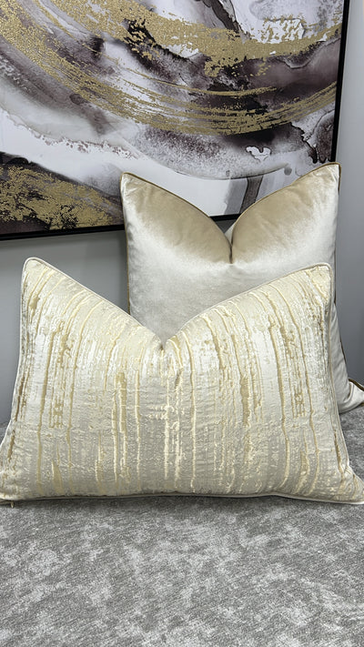 Daffodil gold cushion - Luscious Homewares