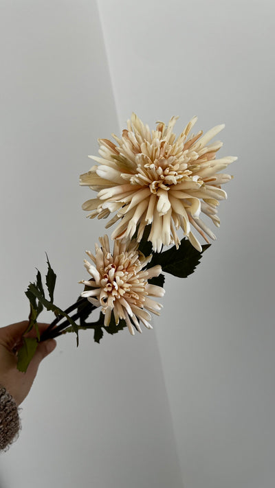 Dahlia artificial bloom stem