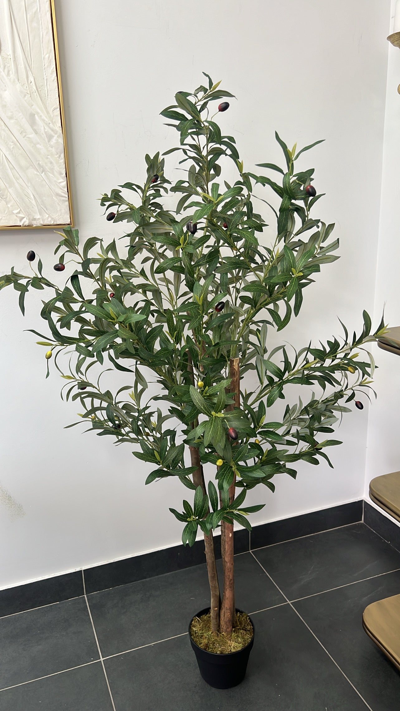 Olive tree artificial plant