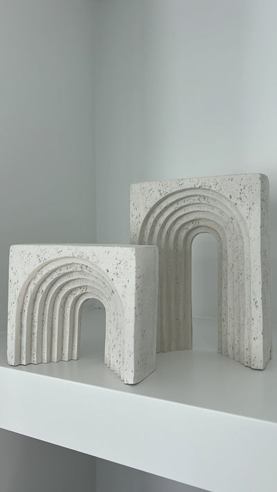 Stone arch sculpture