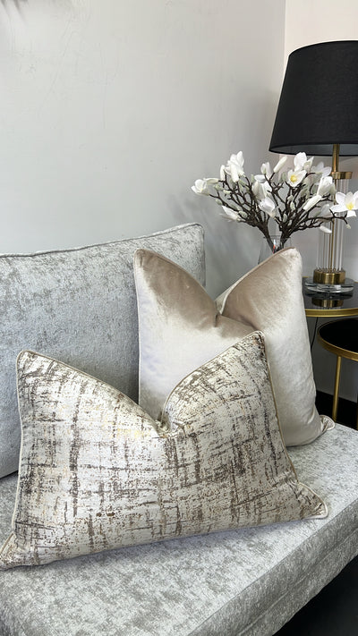 Luxury oyster cushion - Luscious Homewares