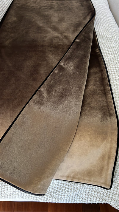 Royal luxe bronze throw 140x220cm