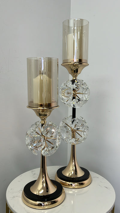 Opulent candle holders