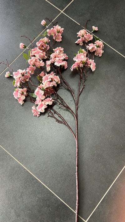 Blush pink floral Cherry blossom 110cm stem