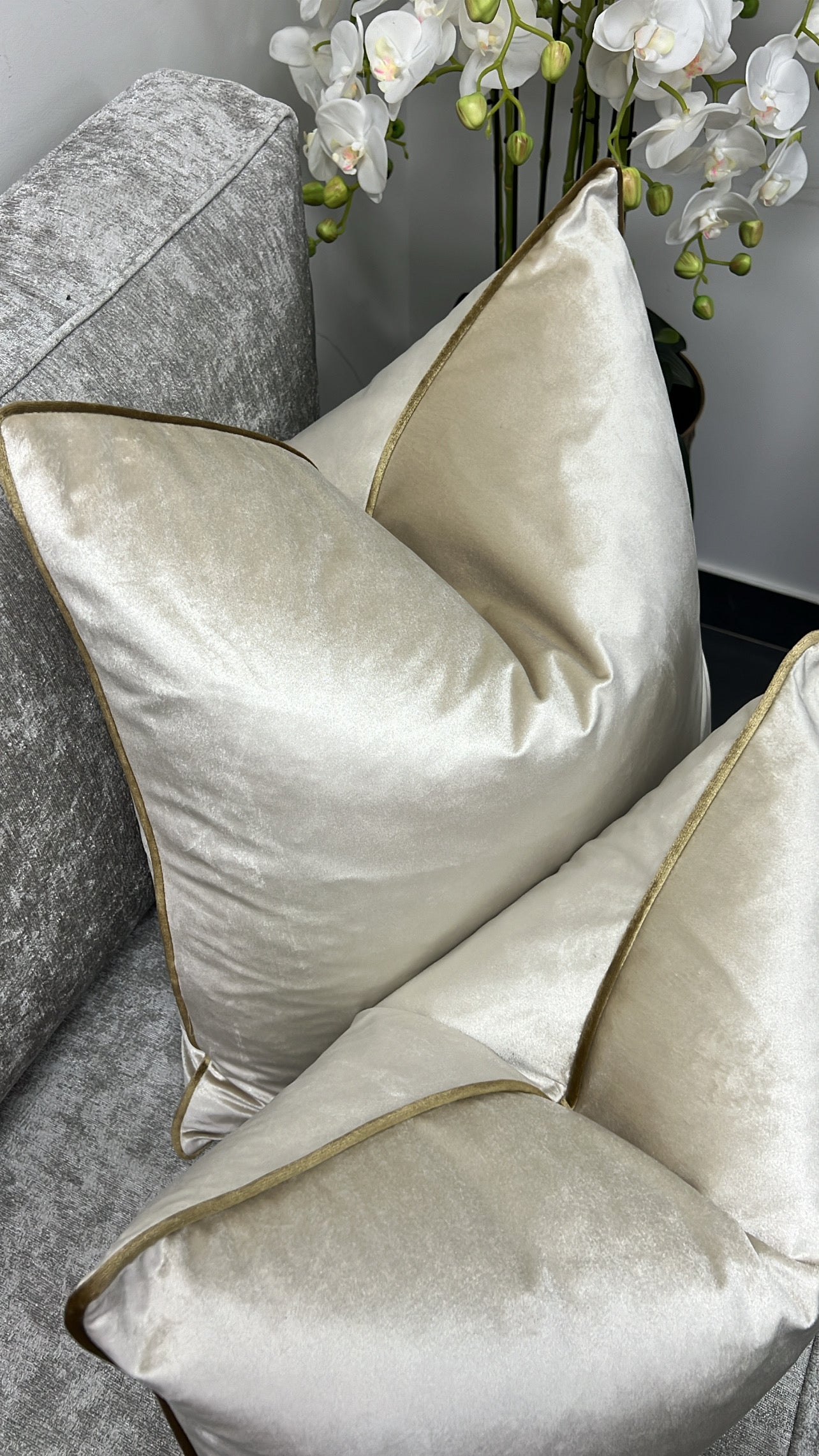 Luxury french vanilla cushion - Luscious Homewares