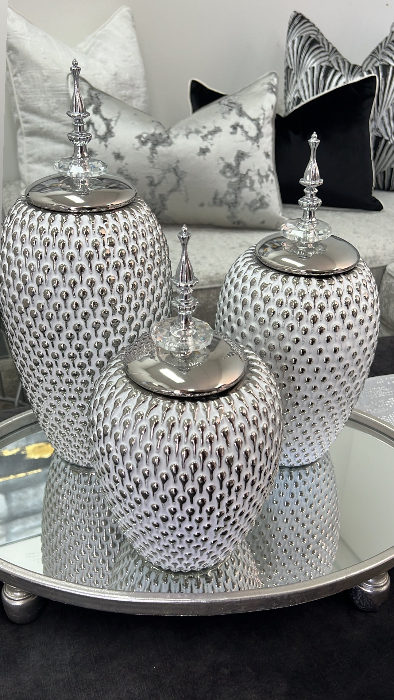 Teardrop Jars - Luscious Homewares