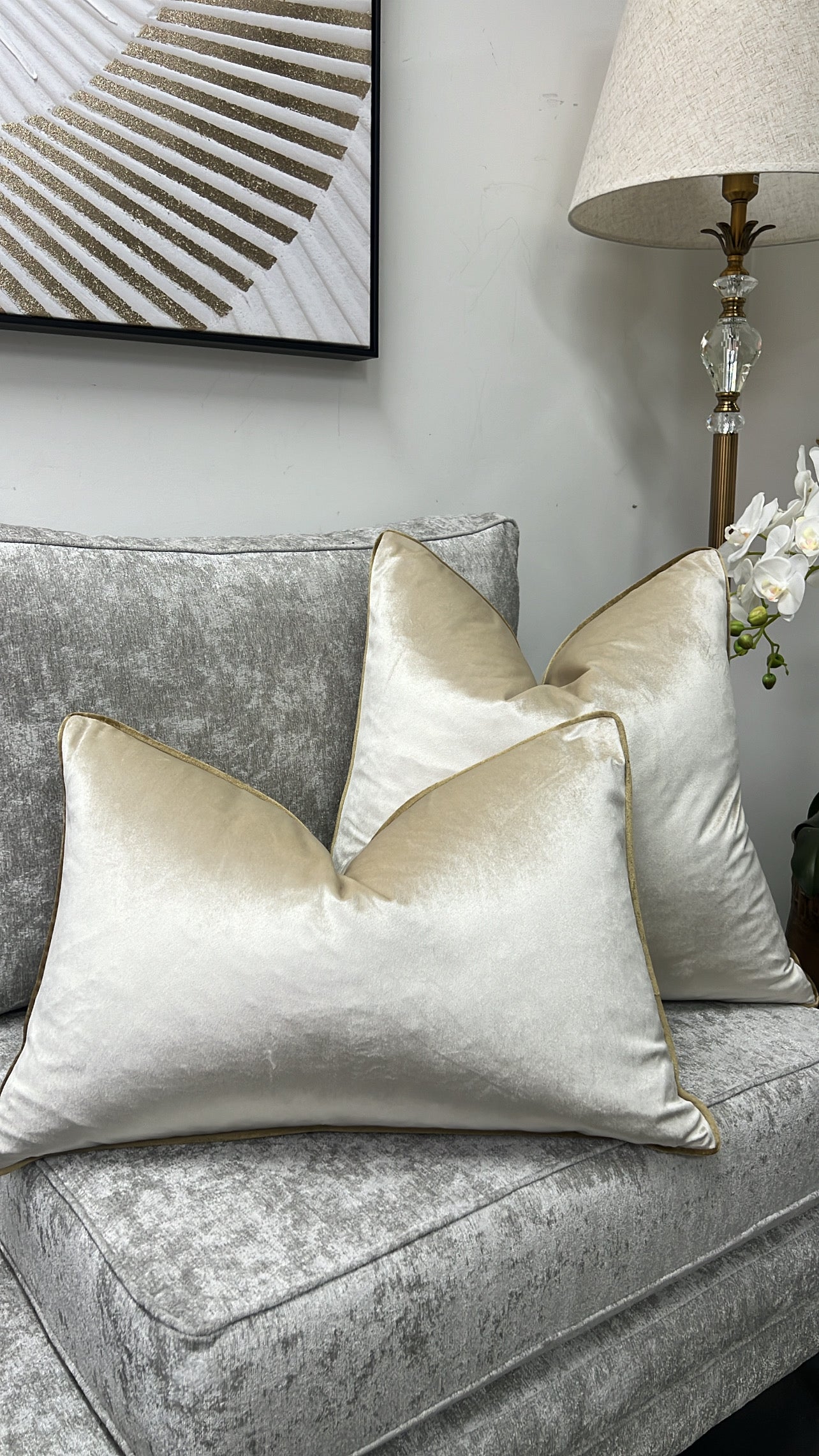 Luxury french vanilla cushion - Luscious Homewares