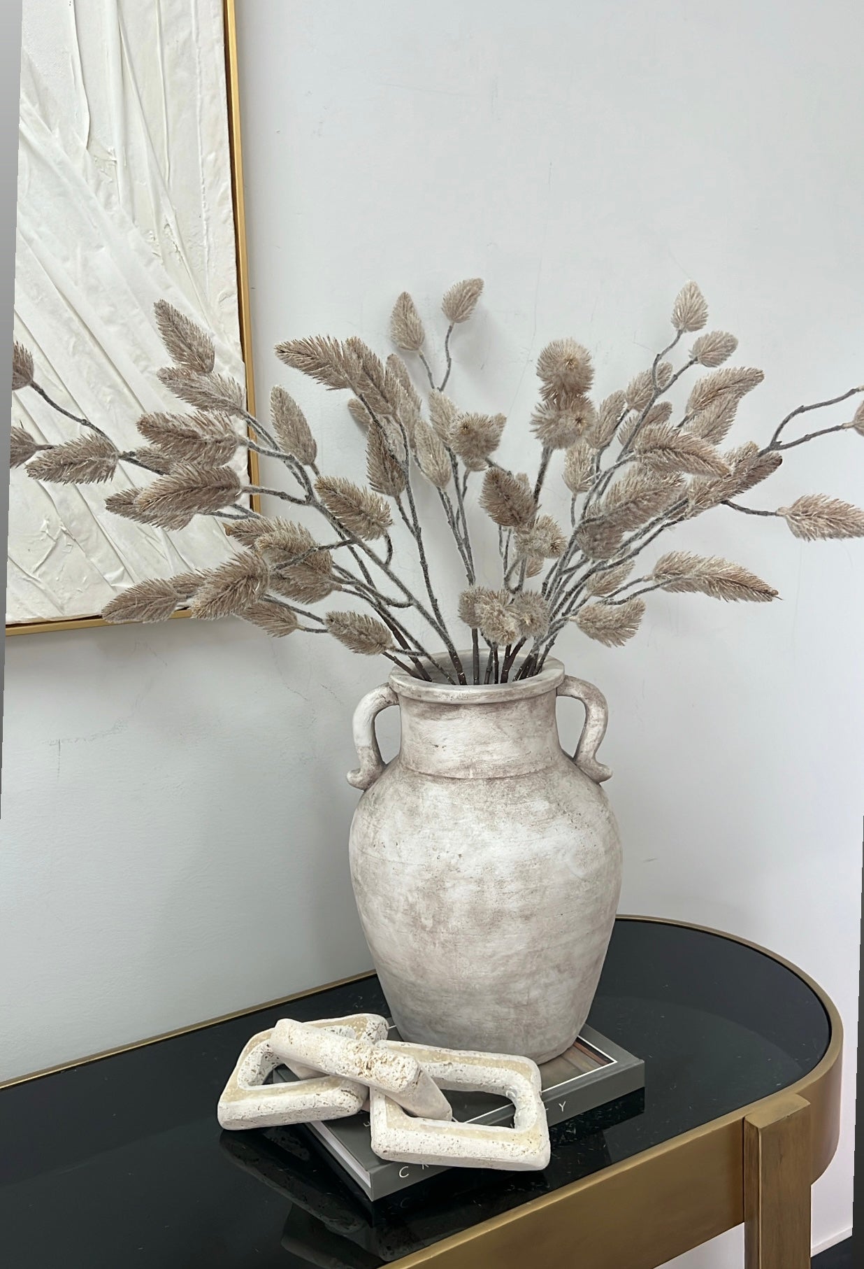 Ella ceramic urn vase