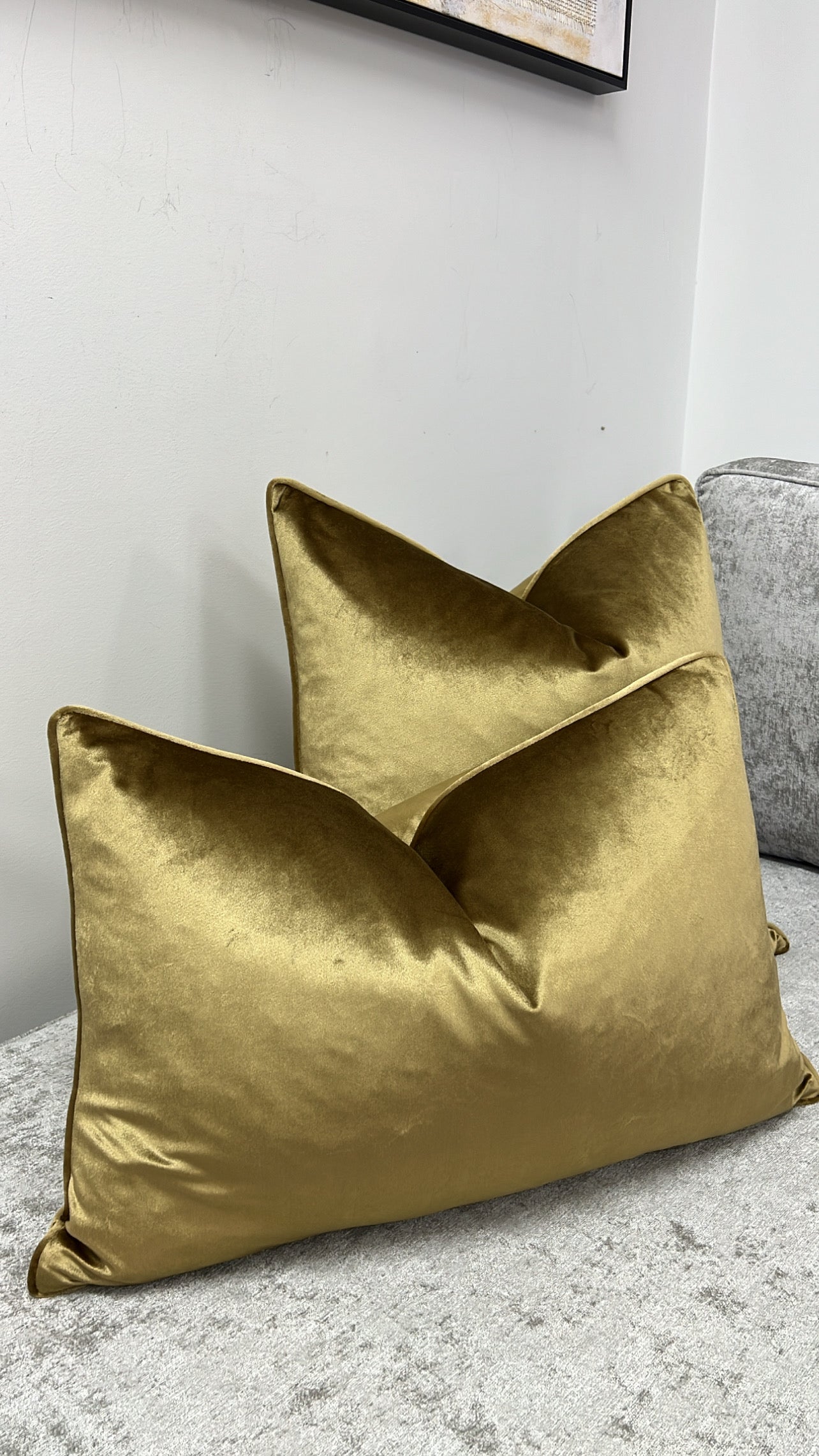 Luxe gold cushion - Luscious Homewares