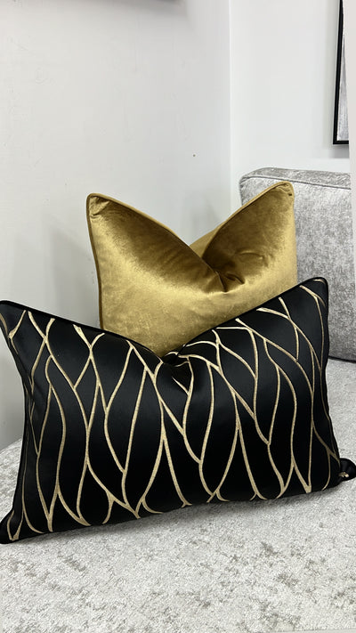 Luxe gold cushion - Luscious Homewares