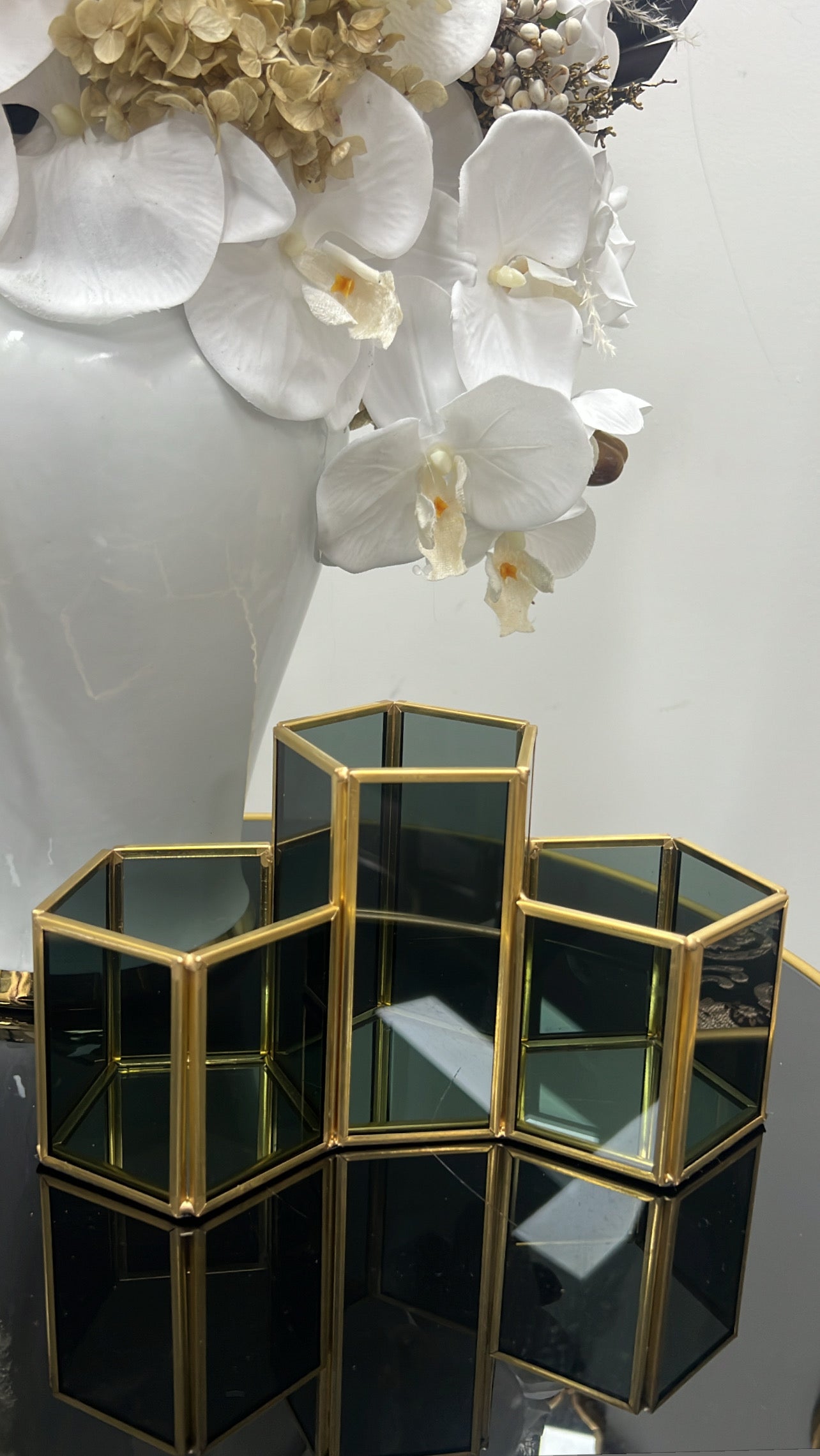 Valentina Smoked Black Storage Holder - Luscious Homewares