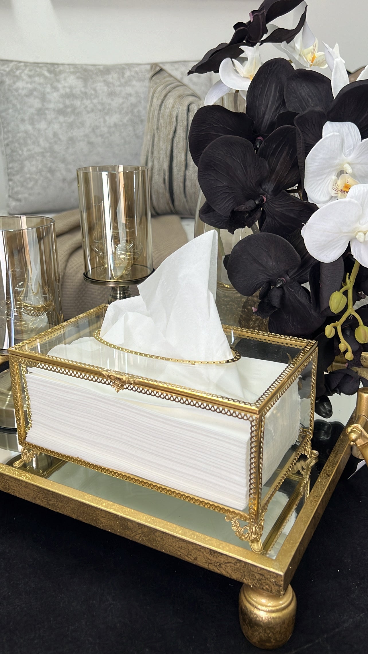 Gizel tissue box - Luscious Homewares