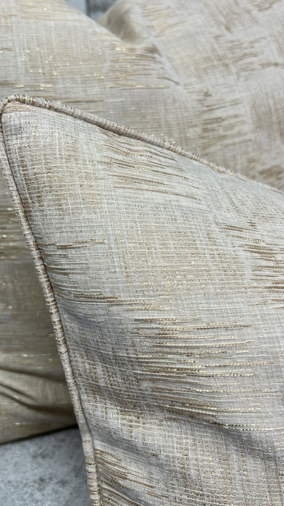 Dazzler gold cushion - Luscious Homewares