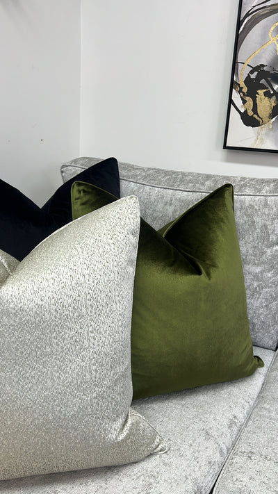 Luxe green 55x55 - Luscious Homewares