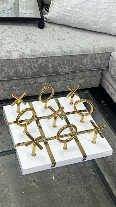 Knots and crosses white - Luscious Homewares