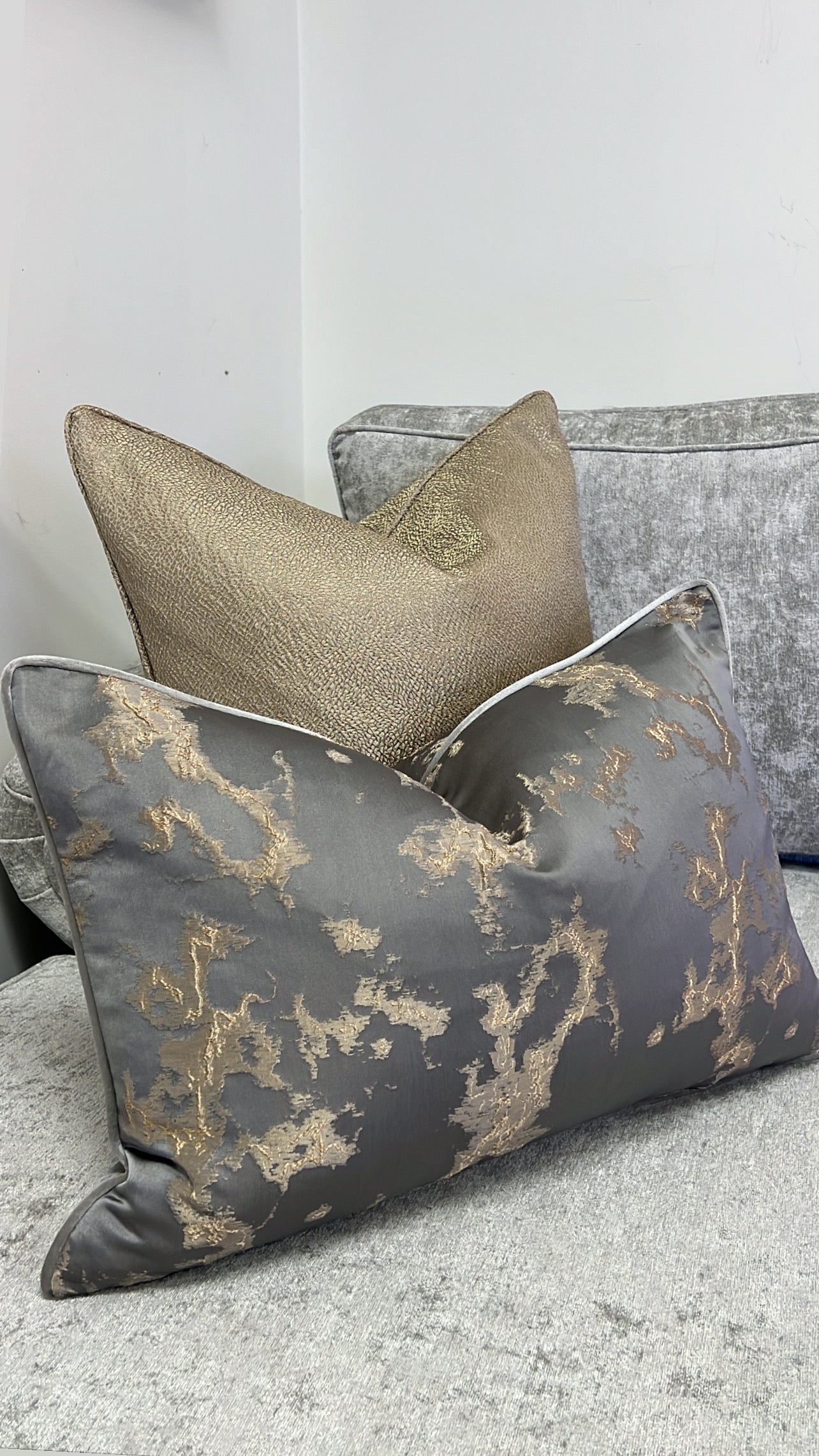 Gracious gold cushion - Luscious Homewares