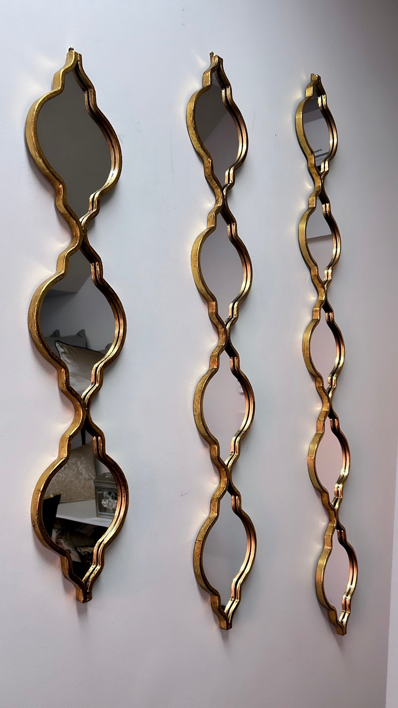 Raindrop mirrors - Luscious Homewares