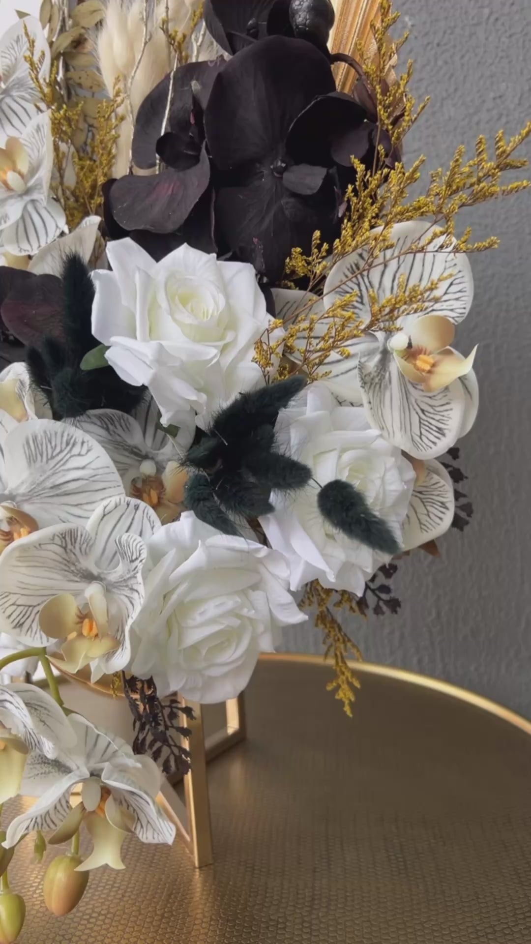 Maleficent floral arrangement