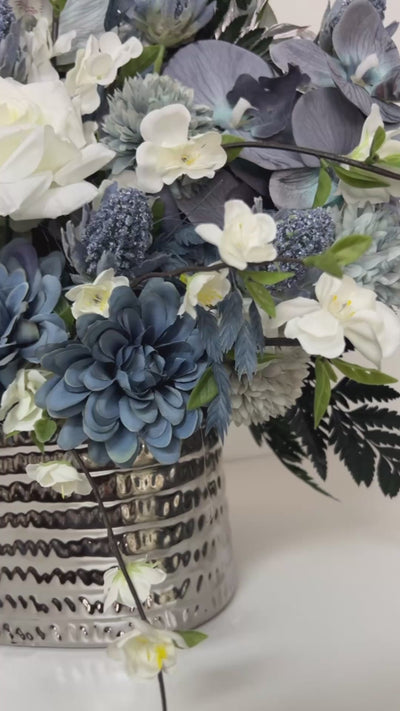 Sapphire blooms floral arrangement