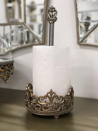 Le Trésor paper towel holder - Luscious Homewares