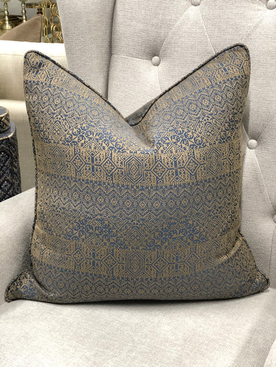 Dana navy cushions - Luscious Homewares