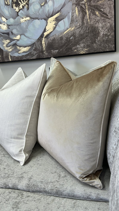 Luxe light gold 55x55 - Luscious Homewares