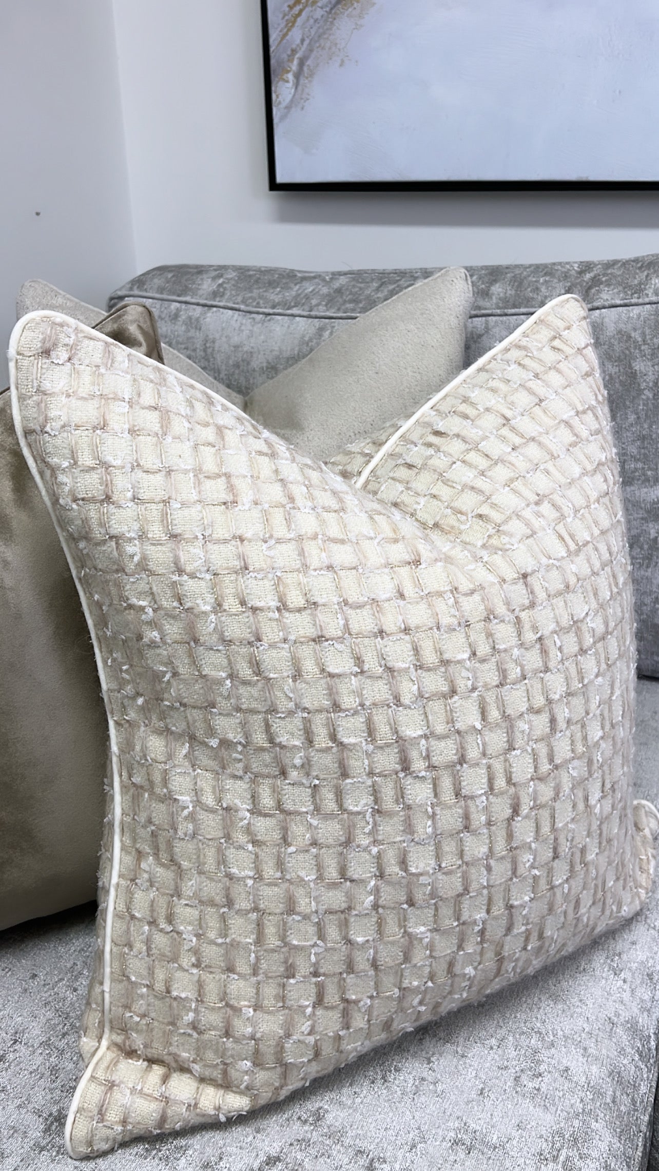 Dior cushion 55x55 - Luscious Homewares